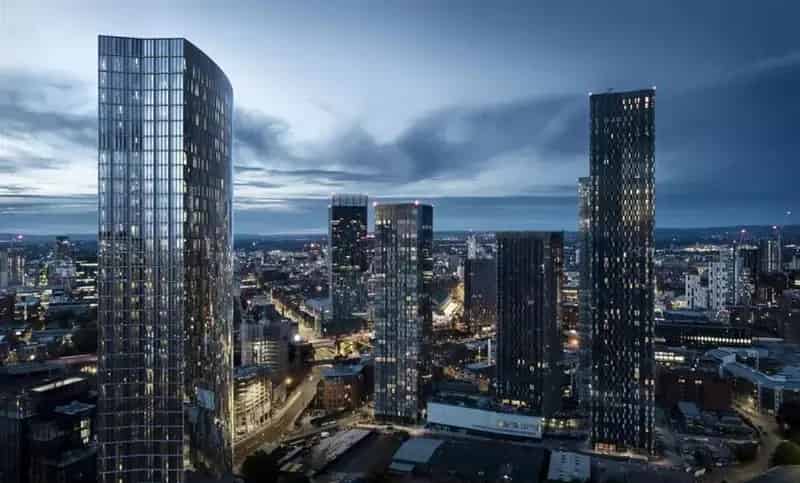 2 Bed Furnished Apartment in Blade Tower Manchester