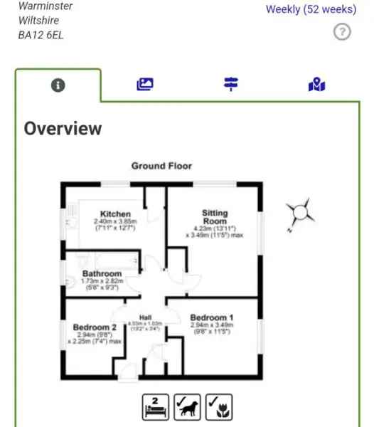 Flat For Rent in Mere, England