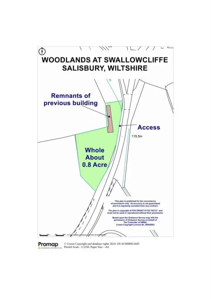 Mature Woodland for Sale Near Swallowcliffe Wiltshire
