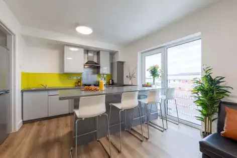 1 Room Flat Manchester 37m2 Silver Ensuite