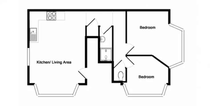 2 bedroom  Apartment