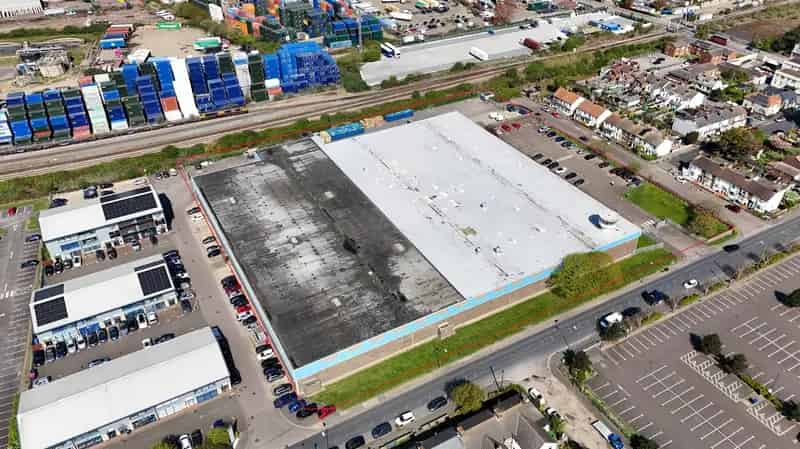 112203 sq ft Industrial Warehouse Felixstowe