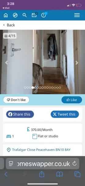 Large One Bedroom Flat