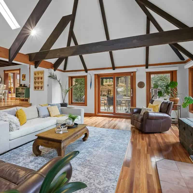 House for Sale: Unique Wooded Lot, Cozy Home, 3 Garages