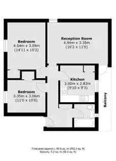 2 Bedroom 90m² Apartment London