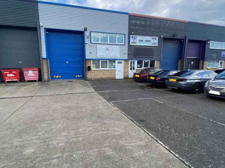 Mid-Terraced Business Unit with Workshop and Mezzanine