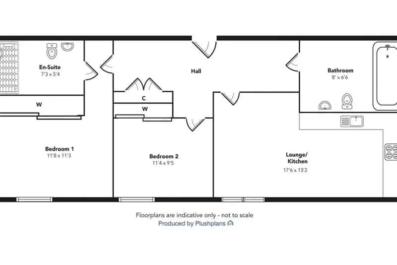 2 Bed Flat Paisley City Centre Modern Apartment