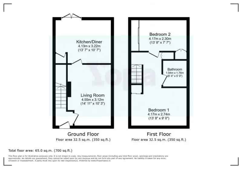 2 Bedroom Semi Detached House with Lift Access
