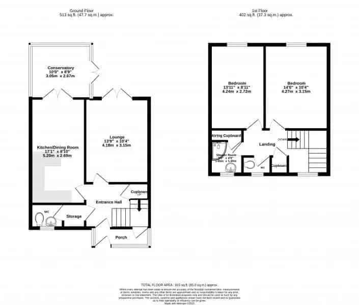 2 Bedroom Terraced House Smethwick Modern Kitchen Conservatory Low Maintenance Garden