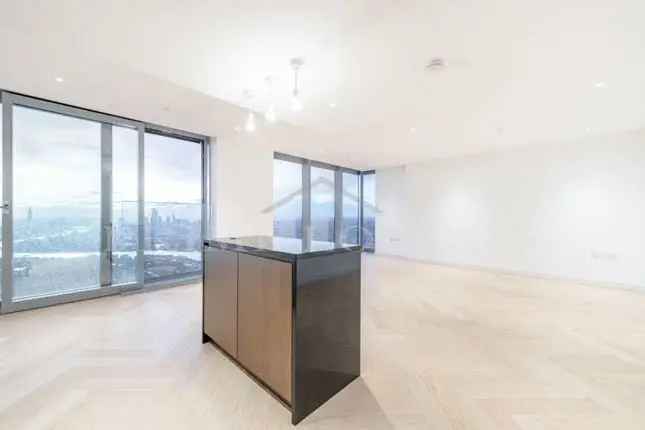 3-Bed Apartment Landmark Pinnacle Canary Wharf Stunning Thames Views