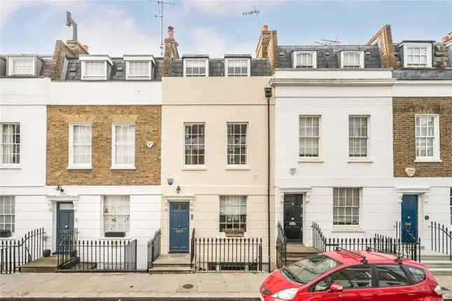 Terraced house for sale in Hasker Street, Chelsea SW3