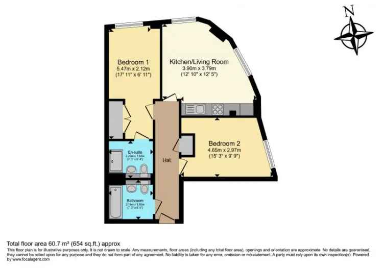 2 bedroom  Flat