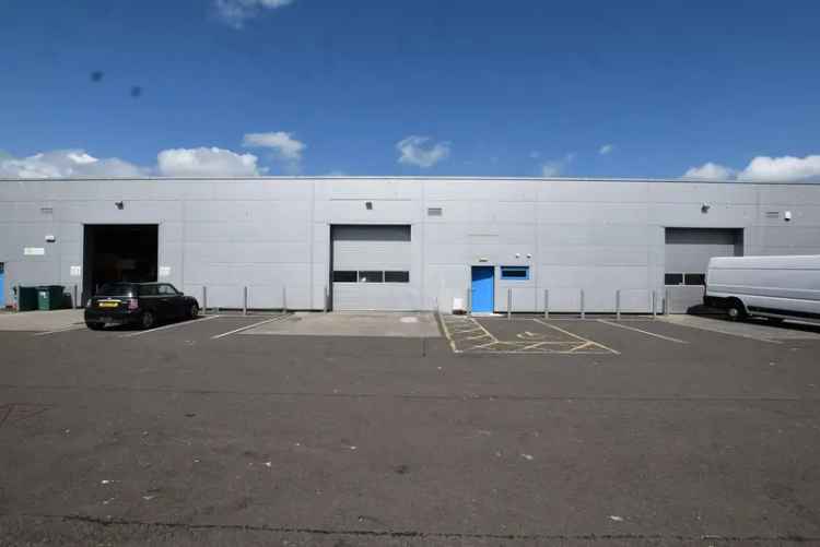 Modern Industrial Unit Stirling 2423ft² Workshop Roller Shutter Door