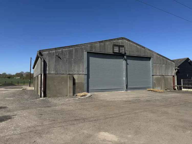 Industrial Steel Portal Frame Unit To Let