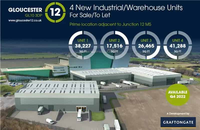 Gloucester Industrial Units: 17,516 - 41,288 sqft