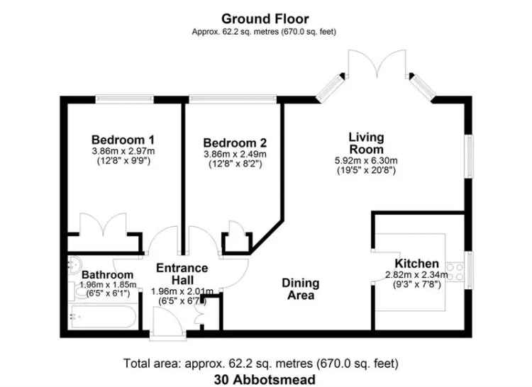 2 bedroom apartment for sale