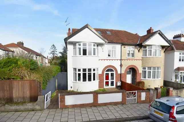 Semi-detached house for sale in Walliscote Avenue, Henleaze, Bristol BS9