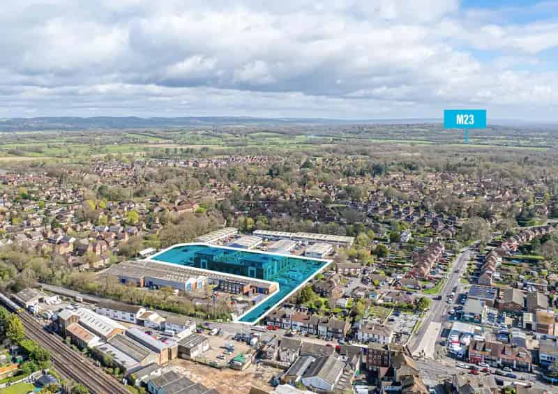 2.64 Acre Developable Site near Gatwick Airport