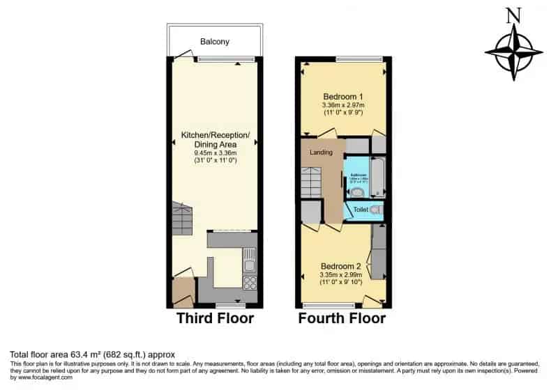 2 Bed Duplex Flat Cash Buyers Only South Facing Balcony Modern Amenities