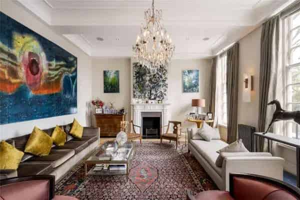 Spacious Period House in Chelsea with Large Garden and Gymnasium