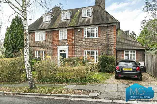 Six Bedroom Detached House for Sale Hampstead Garden Suburb