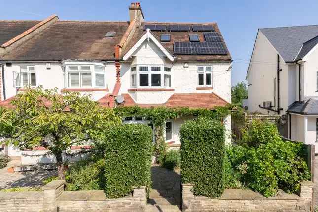 Terraced house for sale in Home Park Road, Wimbledon, London SW19