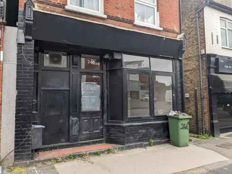 Open Plan Shop with WC and Kitchen