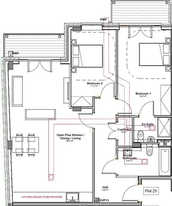2 bedroom flat/apartment in Hadleigh