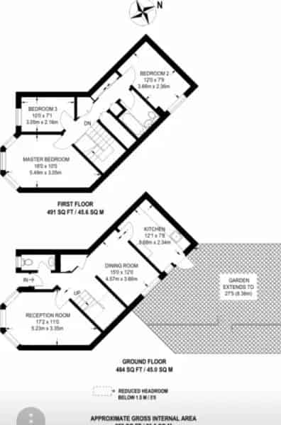 3 Bed House with Garden Parking and Storage