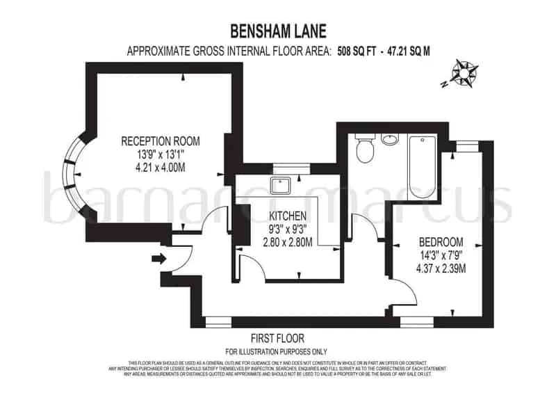 Refurbished One Bedroom Apartment Near Thornton Heath Station