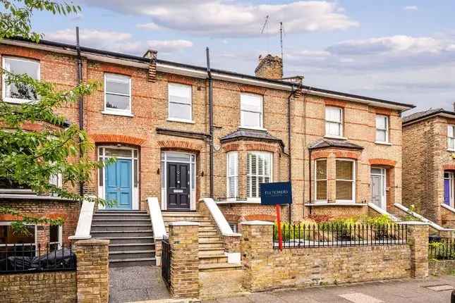 Terraced house for sale in Ravenscourt Road, London W6