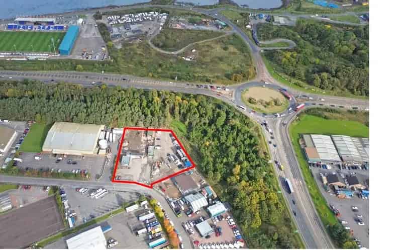 1.264 Acre Secure Yard with Demolition Potential