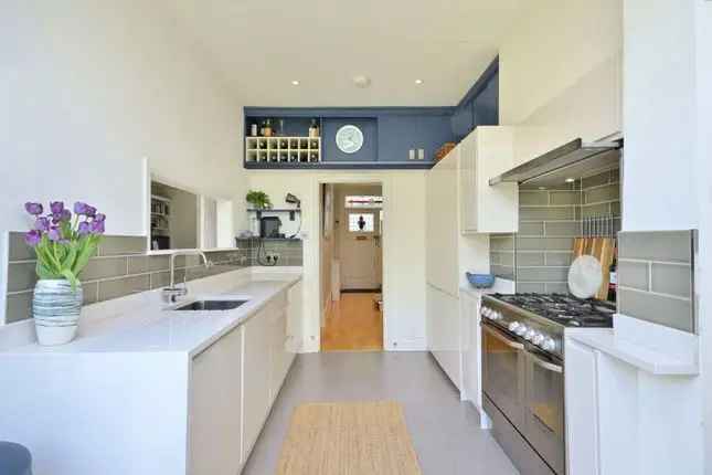 Terraced house for sale in Byfeld Gardens, Barnes SW13