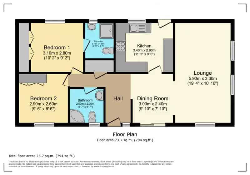 2 Bedroom Park Home for Sale Modern Finish Peaceful Setting