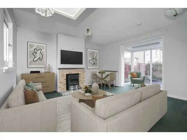 2 Bedroom End Terraced House for Sale South Gyle Edinburgh