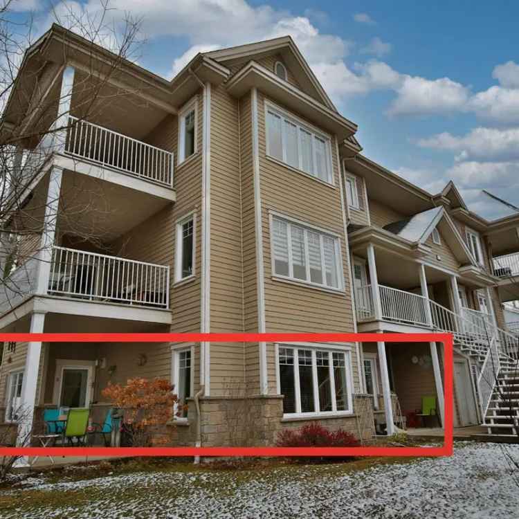 Magog Condo for Sale 3 Beds Gas Fireplace Near Trails and Lake