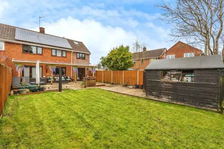 3 Bed Family Home with Garden Parking and Solar Panels