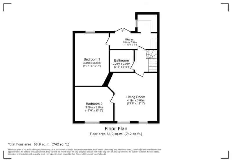 2 Bedroom Maisonette Near Durdham Downs Sneyd Park