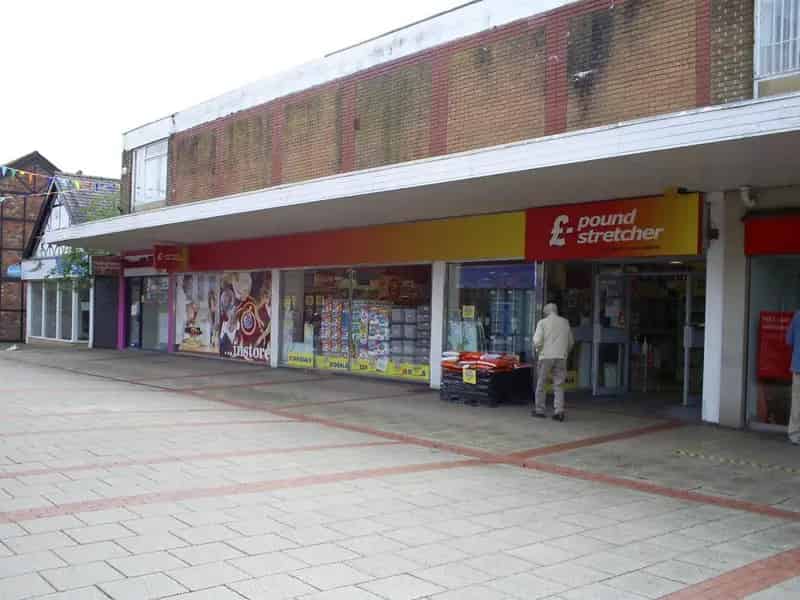 Northwich Town Centre Retail Units Prime Location Large Car Park