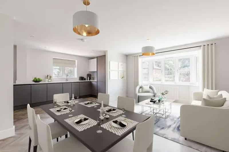 2 Bed Flat for Sale in West Byfleet - Woodlands Development