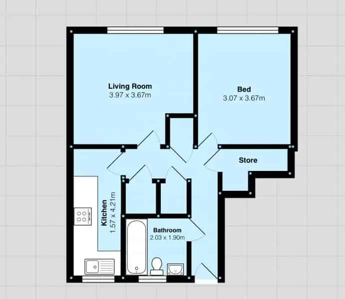 1 Bedroom Maisonette For Sale West Bromwich B71