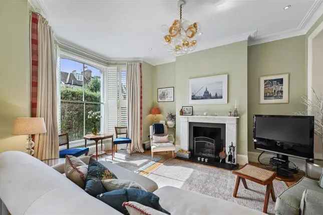 Terraced house for sale in Brackenbury Road, London W6