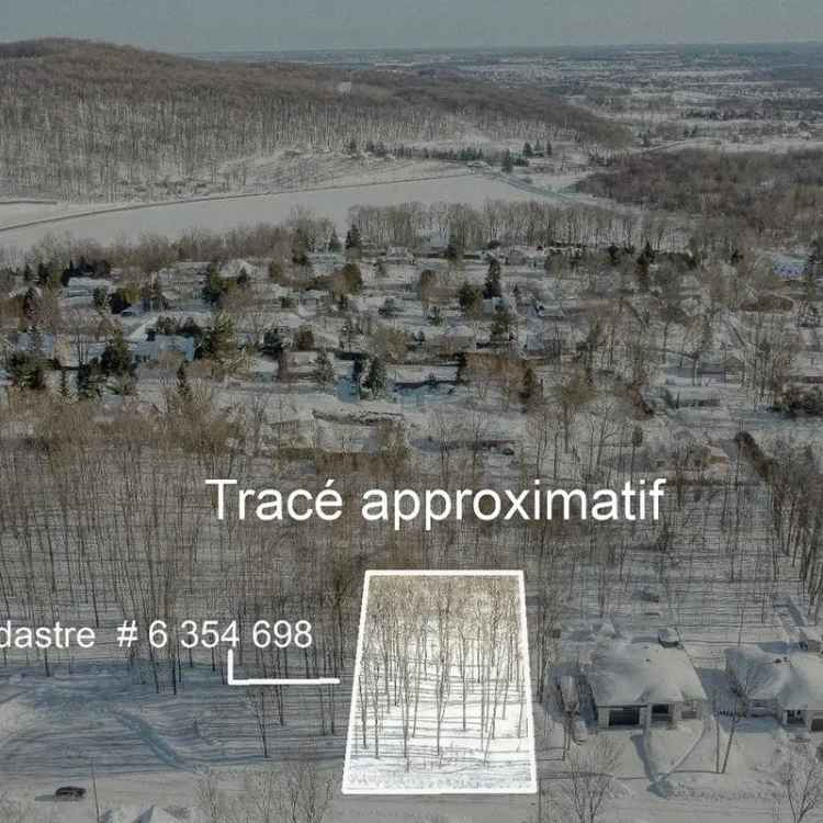 Dream Home Lot in Oka - Private Setting with Lake Access