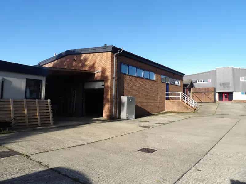 Detached Steel Frame Workshop with Offices and Loading Bay