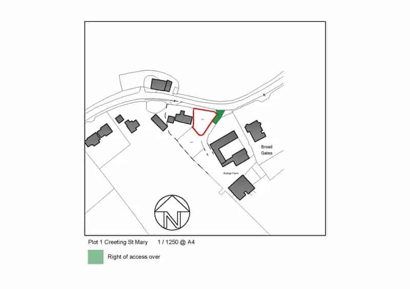 Detached Dwelling Planning Permission Creeting St Mary Suffolk