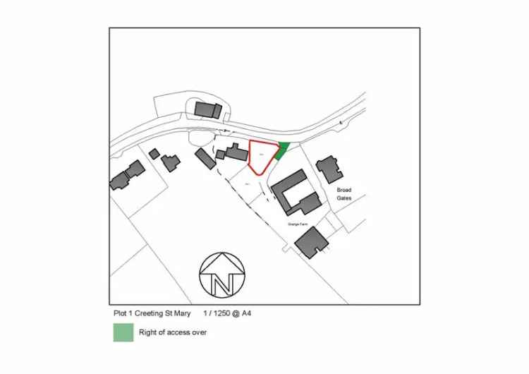 Detached Dwelling Planning Permission Creeting St Mary Suffolk