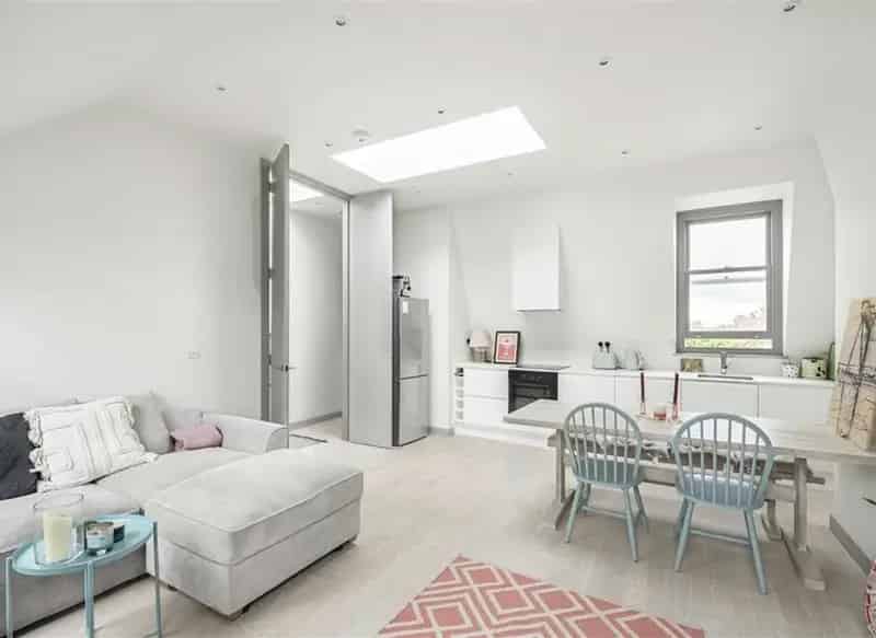 Contemporary Top Floor Apartment in Balham