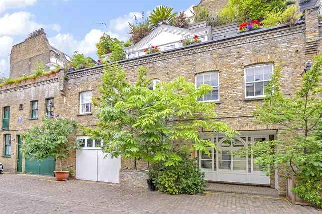 5-Bedroom Mews House South Kensington - Private Garage & Rooftop Terrace