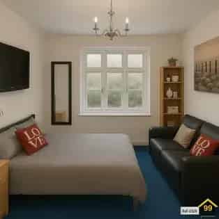 3 Room Flat 117m² London Chelsea SW10 Students Sharers Young Professionals Family