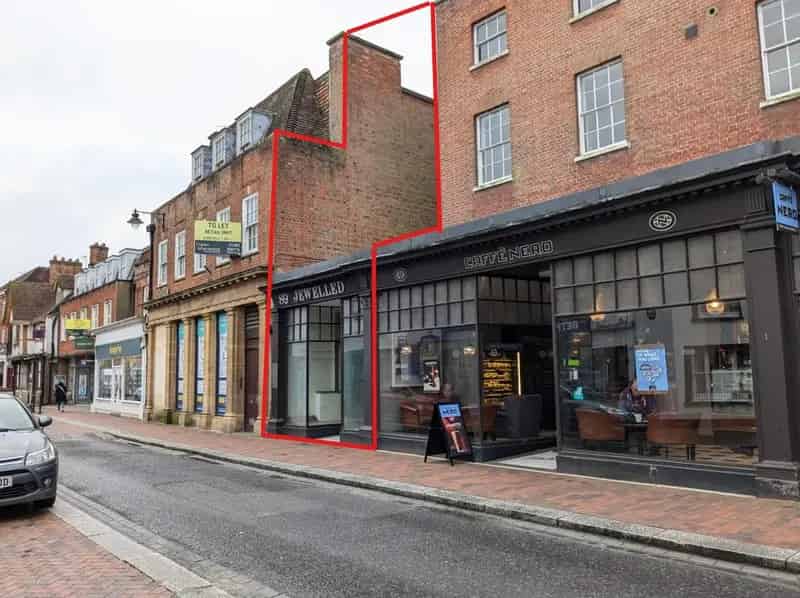 Godalming High Street Commercial Unit with Residential Development Potential